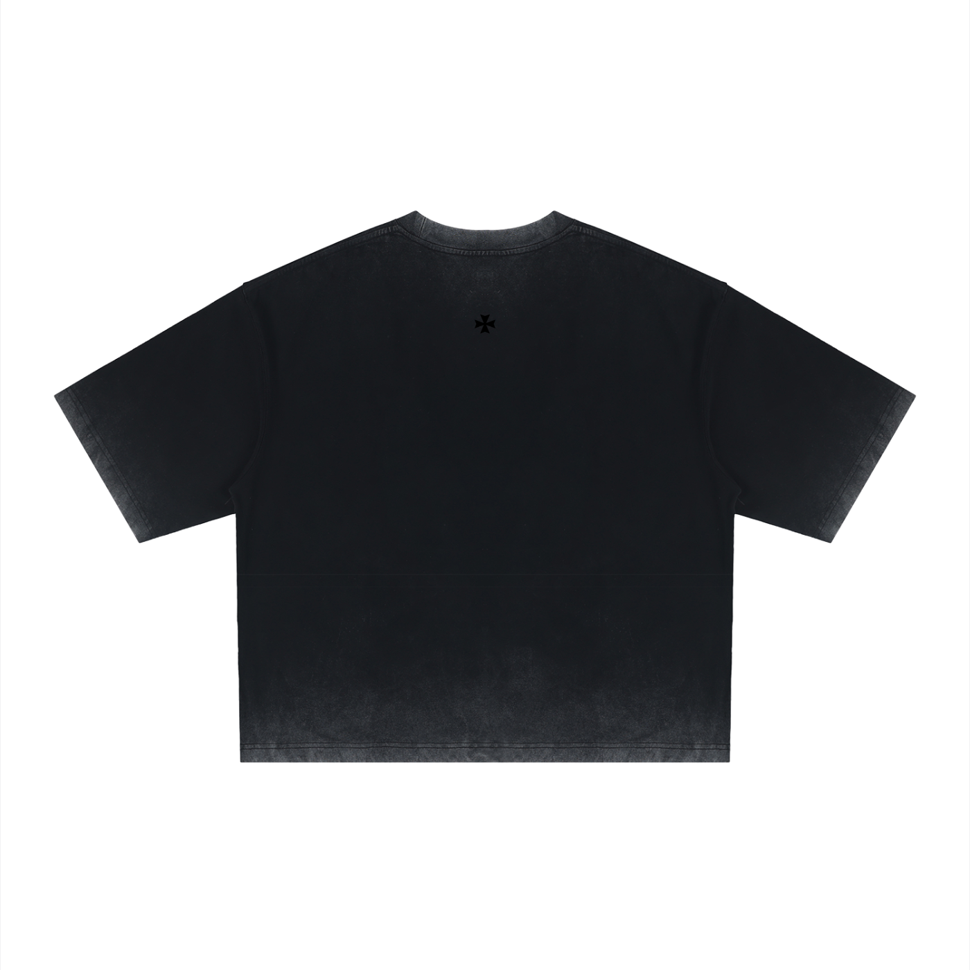 Veiled Tee ash purple back product image